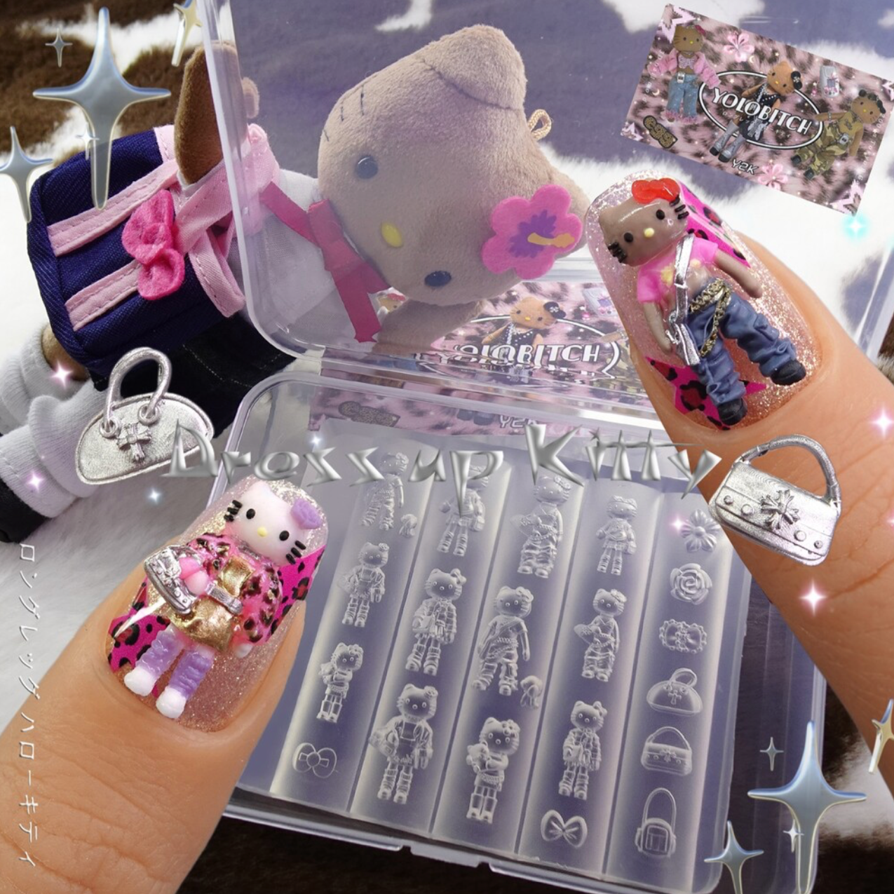 YOLOBITCH - HELLO KITTY FULL BODY MOLD