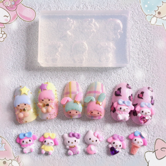 YOLOBITCH - SANRIO SERIES MOLD (MY MELODY, HELLO KITTY, LITTLE TWIN STARS)