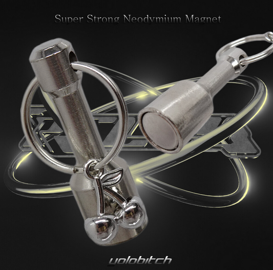 YOLOBITCH - CHERISH Y2K MAGNET KEYCHAIN