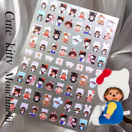 YOLOBITCH - MIZUKI KITTY MONCHICHI STICKERS