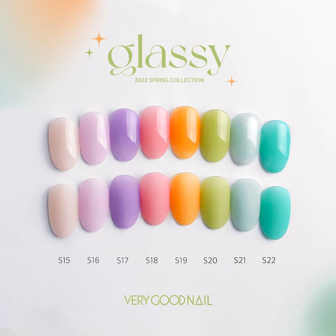 VERYGOOD - GLASSY COLLECTION 8pcs